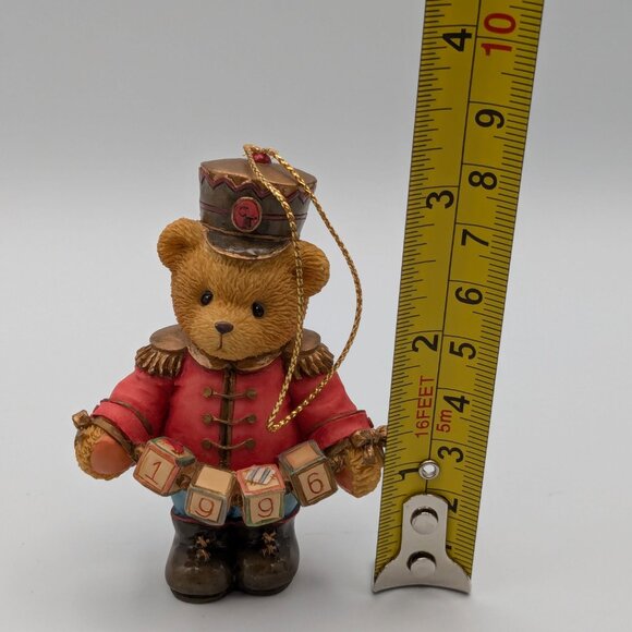 Cherished Teddies Toy Soldier Hanging Ornament (176052) 1996 - Picture 8 of 9